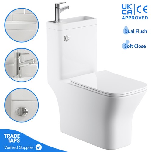 Toilet basin combo 2in1 - basin,