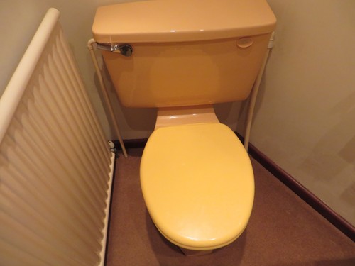 Toilet and inset - toilet,