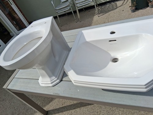 Heritage sink and back - heritage,